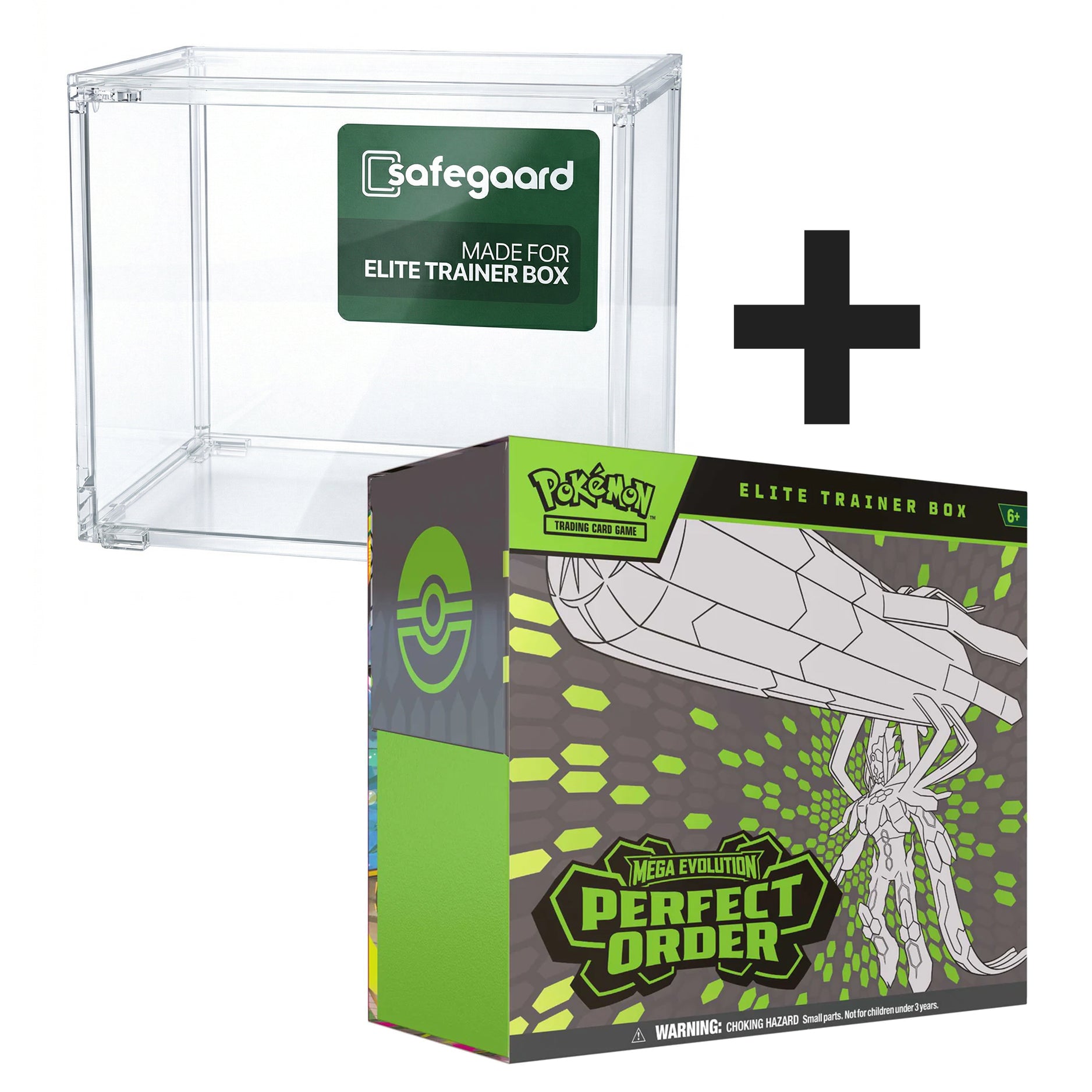 Perfect Order Elite Trainer Box (ETB) + Safegaard Acrylic Case