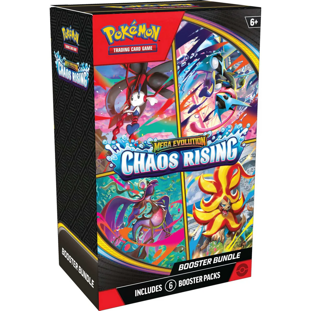 Chaos Rising Booster Bundle - Pokemon TCG Mega Evolution