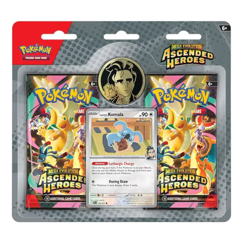 Ascended Heroes: Larry's Komala 2-Pack Blister