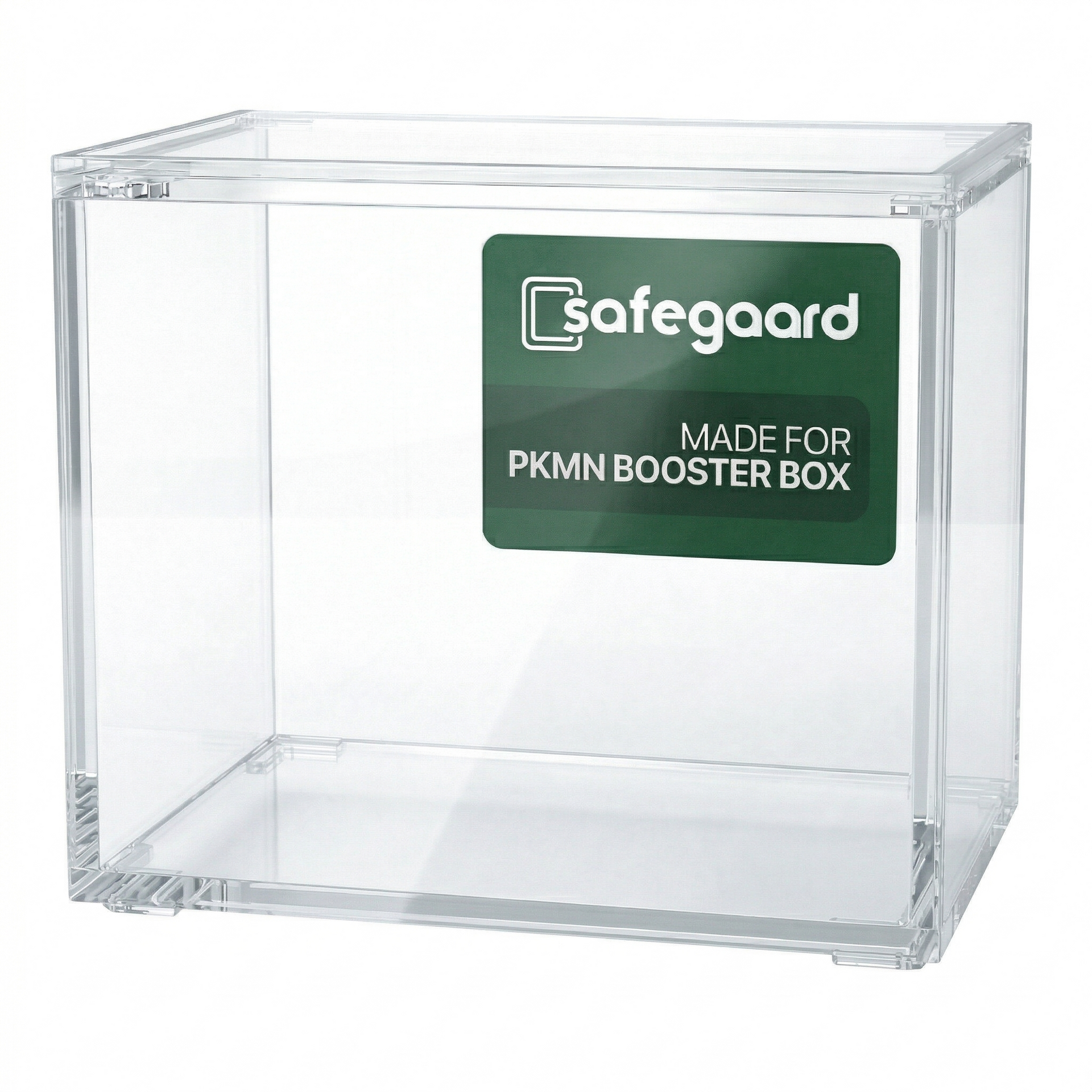 Safegaard™ Stackable Acrylic Case for (ENG) Pokémon Booster Box Displa – Good Card Club